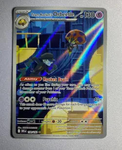 Pokemon TCG Team Rocket's Orbeetle 198/182 Destined Rivals - Image 1