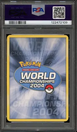 Pokemon Suicune ex 2004 World Championships Rocket Beach Deck Promo #94 PSA 10 - Image 2