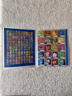Vintage Pokemon Staks Collection Bundle 2002 Panini 89 Staks w Folder holo Zard - Image 2
