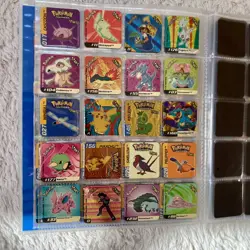 Vintage Pokemon Staks Collection Bundle 2002 Panini 89 Staks w Folder holo Zard - Image 5