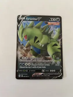 Pokemon Tyranitar v Lot of 4 Collectible Cards - Image 5