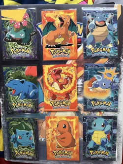 Pokemon Topps TV Series, Movie Evolution & Infinity Shiny Sets - Image 3