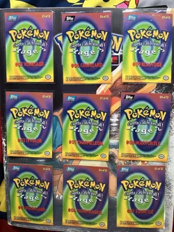 Pokemon Topps TV Series, Movie Evolution & Infinity Shiny Sets - Image 4
