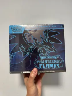 POKEMON TCG MEGA EVOLUTION PHANTASMAL FLAMES ETB - SEALED NEW - Image 2