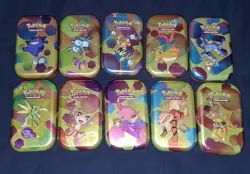 Pokemon 151 Mini Tins Complete Art Set -10- - Image 2