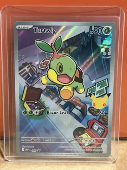 Turtwig 040 Holo Promo ME: Mega Evolution Promo Pokemon Near Mint - Image 1