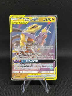 Garchomp and Giratina GX 146/236 Pokemon Unified Minds Ultra Rare - Image 2