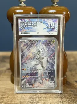 Pokemon N’s Reshiram Illustration Rare 2025 Journey Together ‘167/159’ Ace 10 ✨ - Image 1