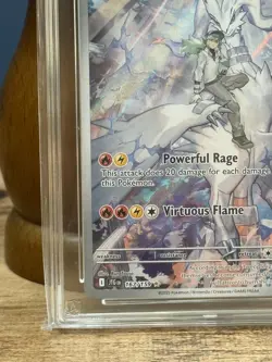 Pokemon N’s Reshiram Illustration Rare 2025 Journey Together ‘167/159’ Ace 10 ✨ - Image 4