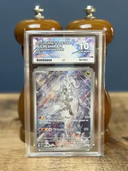 Pokemon N’s Reshiram Illustration Rare 2025 Journey Together ‘167/159’ Ace 10 ✨ - Image 5