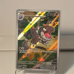 Pokemon TCG Tyrunt 100 HP Stage 1 Dinosaur Promo Foil Me: Mega Evolution 070 EN - Image 1