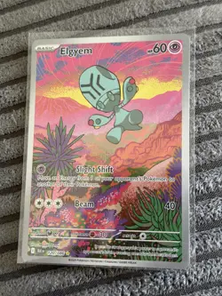 Pokemon Elgyem 120/086 Sv: Black Bolt Holo - Image 1