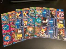 1999 POKEMON Burger King Master Trainer Trivia Cards—Lot of *4* UNCUT SHEETS! - Image 1