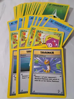 Pokemon-TEAM ROCKET Theme Deck Devastation W0TC Incomplete - Image 3
