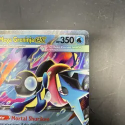 Mega Greninja ex Pokemon Chaos Rising 022/083 English NM In Hand - Image 3