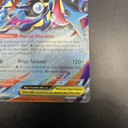 Mega Greninja ex Pokemon Chaos Rising 022/083 English NM In Hand - Image 5