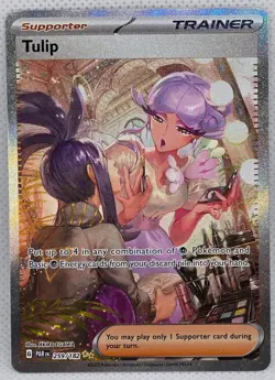 Tulip 259/182 Special Illustration Rare Paradox Rift Pokemon Near Mint - Image 1