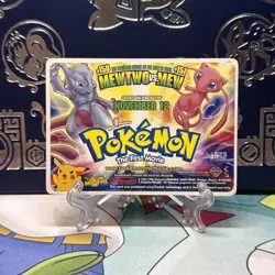 Pokemon Mewtwo Vs. Mew Movie Promo Rare Lenticular Flicker # 1 of 5 LP - Image 1