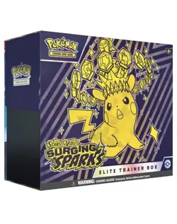Pokemon TCG Surging Sparks Elite Trainer Box ETBs x6 New Sealed 6 Boxes USA Ship - Image 1
