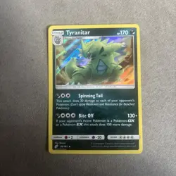 Tyranitar 85/181 Sm-Team Up Holo Pokemon LP - Image 1