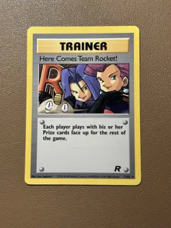 Pokemon TCG Here Comes Team Rocket! (71) Rare Team Rocket 71/82 NM Non Holo - Image 1