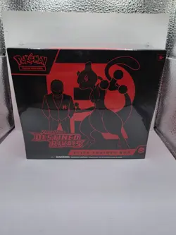🔥 Pokemon DESTINED RIVALS Elite Trainer Box ETB New Factory Sealed TCG 🔥 - Image 1