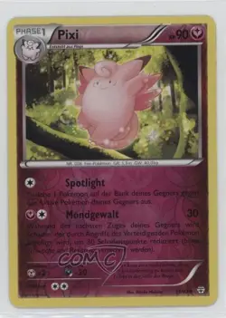 Clefable German Reverse Foil Pokemon XY Generations #51 - Image 1