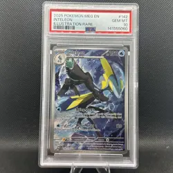 Inteleon 142/132 Me01: Mega Evolution Holo Pokemon TCG PSA 10 Graded - Image 1