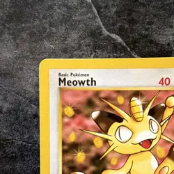 Pokemon Meowth 62/82 Team Rocket Basic 40 HP Common Regular WOTC 2000 - Image 2
