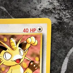 Pokemon Meowth 62/82 Team Rocket Basic 40 HP Common Regular WOTC 2000 - Image 3