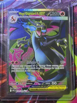 Mega Charizard X EX 109/094 Pokemon TCG: Phantasmal Flames Alt Art Holo - Image 1