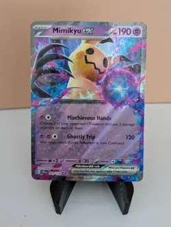 Pokemon Mimikyu ex Double Rare Holo SV09 Journey Together 069/159 190 HP - Image 1