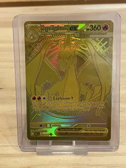Mega Charizard Y EX 294/217 Gold Hyper Rare, Ascended Heroes, Pokemon TCG (NM) - Image 1