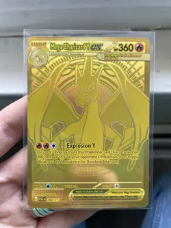 Mega Charizard Y EX 294/217 Gold Hyper Rare, Ascended Heroes, Pokemon TCG (NM) - Image 3