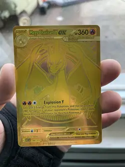 Mega Charizard Y EX 294/217 Gold Hyper Rare, Ascended Heroes, Pokemon TCG (NM) - Image 4