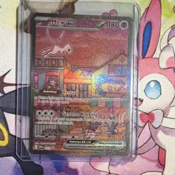 Pokemon Mew ex SVP Scarlet & Violet Promo 053 Holo Basic 180 HP English - Image 1