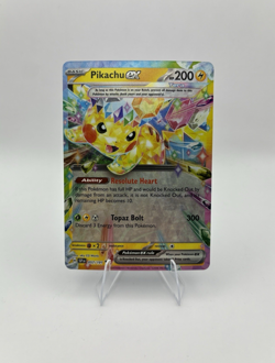 Pikachu EX, Pokemon Near Mint, Surging Sparks, Double Rare, 57/191 - Image 1
