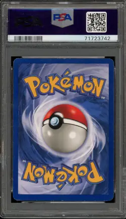 Pokemon Hitmonlee Fossil Unlimited Holo Rare #7 PSA 5 - Image 2