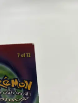 1999 TOPPS POKEMON MOVIE DIE-CUT SQUIRTLE SP BLUE TOPPS LOGO #7 HP - Image 5