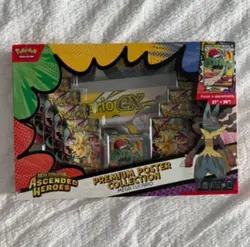 Pokemon Ascended Heroes Mega Lucario Premium Poster Collection Box, Promo - Image 1