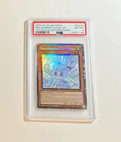 PSA 8 2025 Yu-Gi-Oh! Mulcharmy Fuwalos #RA04-EN050 Collector’s Rare 1st Edition - Image 1