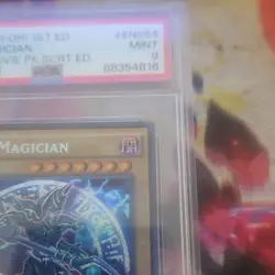 Yu-Gi-Oh! Dark Magician MVP1-ENS54 Secret Rare 1st Edition PSA 9 2020 - Image 4