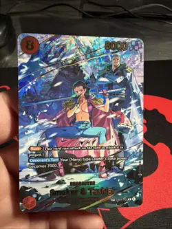 Smoker & Tashigi Character Card SP Eb04-003 One Piece CCG Pack Fresh Near Mint - Image 1