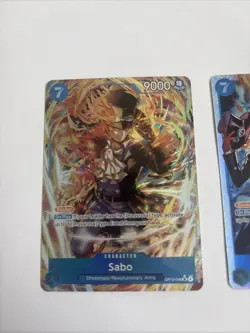 Sabo Alternate Art OP15-046 Adventure on Kami's Island Foil One Piece (2) Cards - Image 4