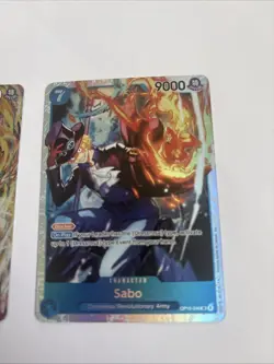 Sabo Alternate Art OP15-046 Adventure on Kami's Island Foil One Piece (2) Cards - Image 5