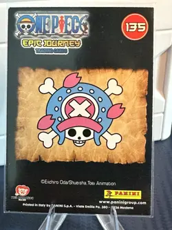 Panini One Piece Epic Journey Trading Card #135 Chopper Wanted Poster - Image 2