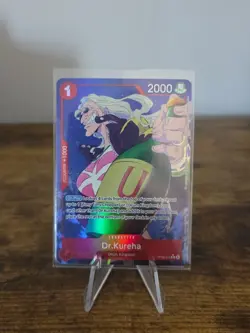 Dr Kureha OP08-015 Rare Alt Art Two Legends One Piece TCG English - Image 1