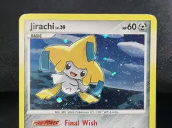 Pokemon TCG Jirachi 7/111 Platinum Rising Rivals Holo Rare 7/111 LP - Image 3