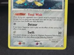 Pokemon TCG Jirachi 7/111 Platinum Rising Rivals Holo Rare 7/111 LP - Image 4