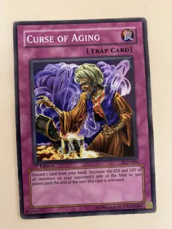 YuGiOh - Curse of Aging - PGD-094 - Common 1st Edition - Image 1
